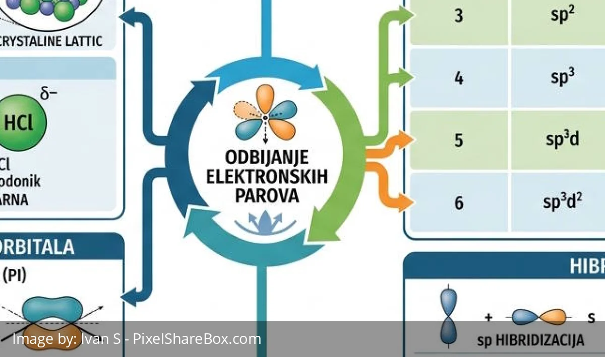 Arhitektura materije: Znanstvena analiza molekularne strukture i dinamike kemijskih veza